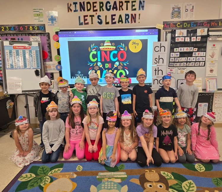 Happy Cinco de Mayo from Mrs. Shelley's class!