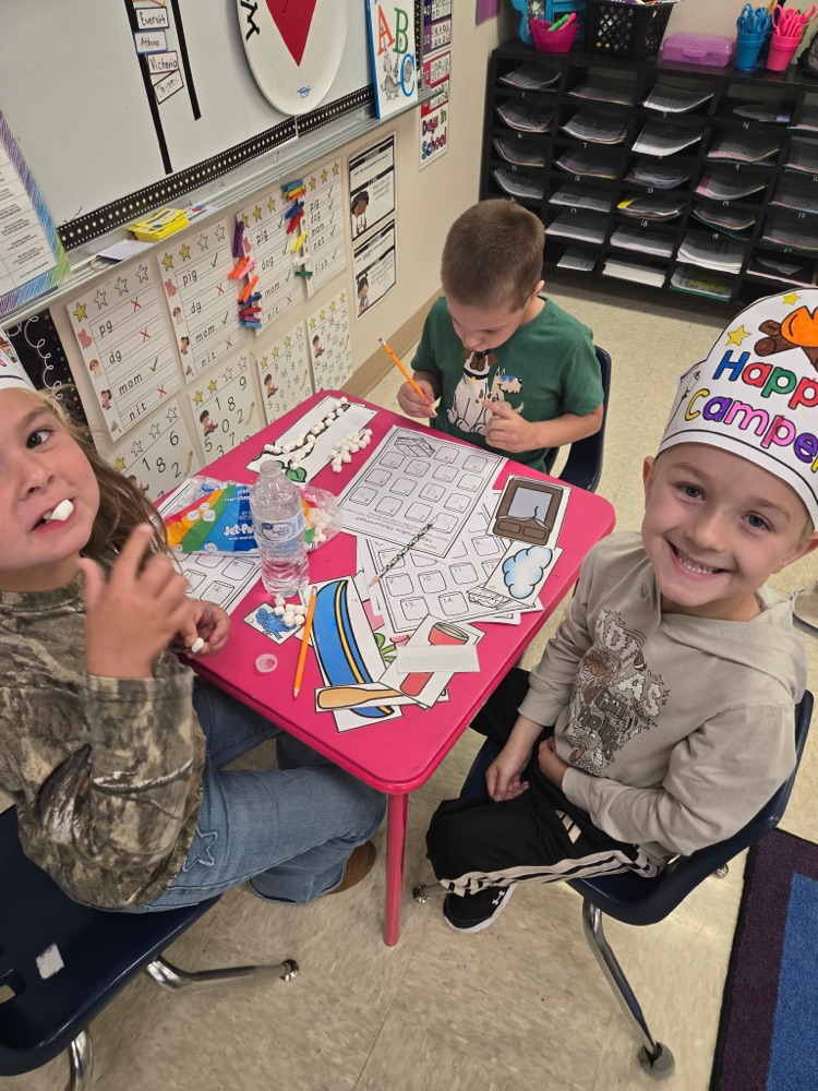 We celebrated the end of Atlas testing with a Kindergarten Campout.