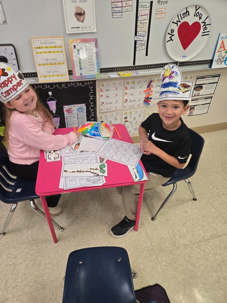 We celebrated the end of Atlas testing with a Kindergarten Campout.