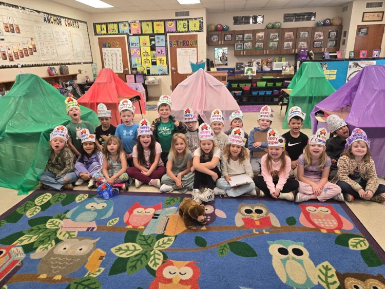 We celebrated the end of Atlas testing with a Kindergarten Campout.