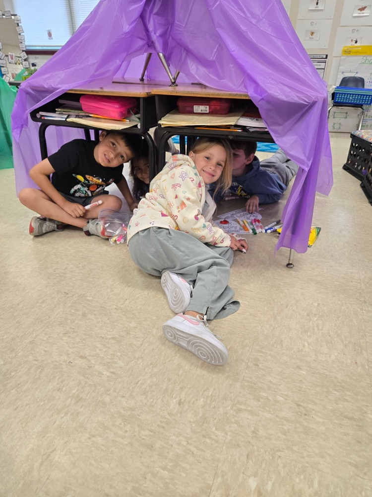 We celebrated the end of Atlas testing with a Kindergarten Campout.