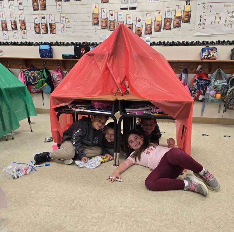 We celebrated the end of Atlas testing with a Kindergarten Campout.