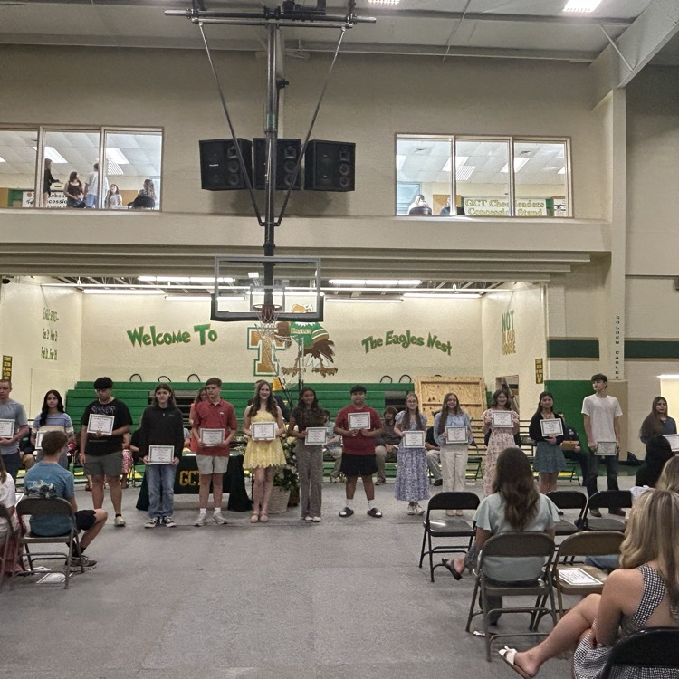 Congrats to all our 9th grade award winners @ GCTJHS! Thank you for a great year and we hope everyone has a great summer. Great Day To Be A Jr Eagle! 🦅
