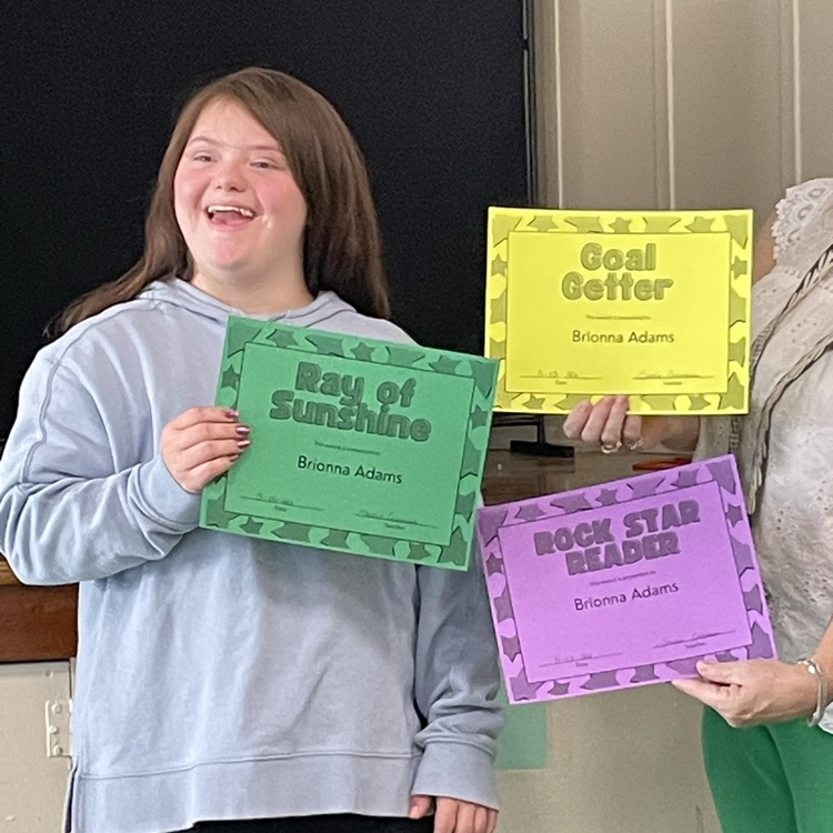 Congratulations to all of our self-contained students on the awards they received at today’s awards assembly! We are so proud of each of you and your accomplishments. Yet another reason why It’s A Great Day To Be A Junior Eagle! 🦅