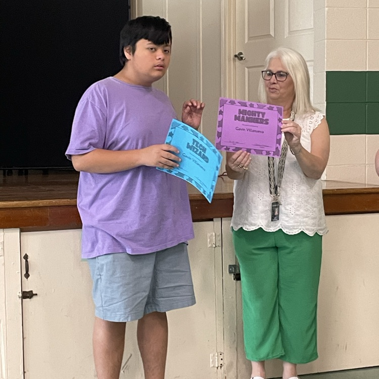 Congratulations to all of our self-contained students on the awards they received at today’s awards assembly! We are so proud of each of you and your accomplishments. Yet another reason why It’s A Great Day To Be A Junior Eagle! 🦅