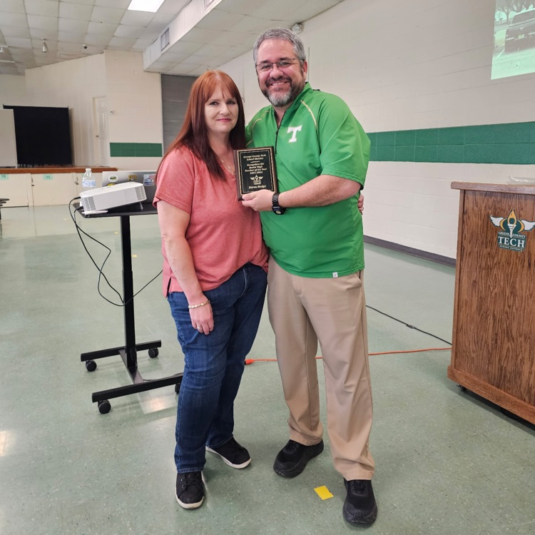Congrats to Mrs Hodge - 2025-26 GCTJHS Teacher of the Year!