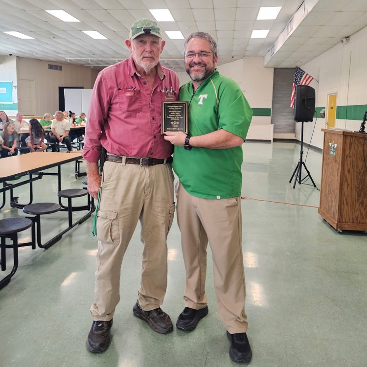 Congrats to Mr. Newberry - 2025-26 GCTJHS Support Staff Member of the Year!