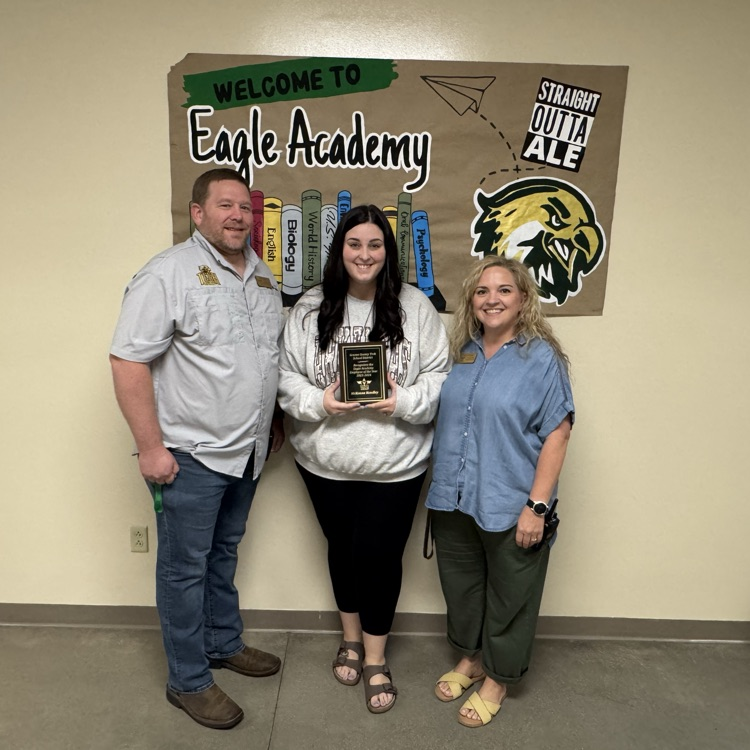 Congrats to Mrs. McKenna Hendley - 2025-26 GCT Eagle Academy Employee of the Year!