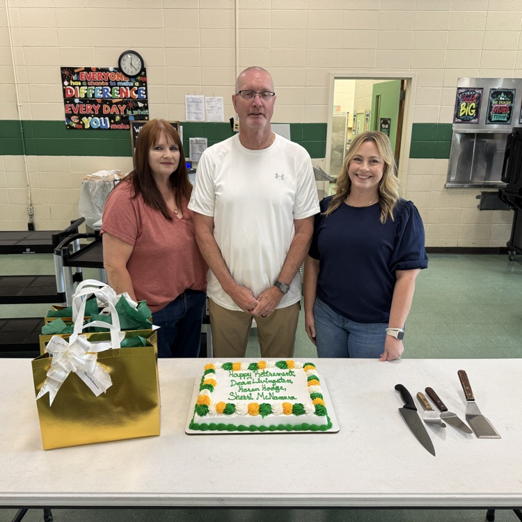Congratulations to our GCTJHS retirees — Dean Livingston, Sherri McNamara, and Karen Hodge! Thank you for your years of dedication and service to our students, school, and community. Great Day To Be A Jr Eagle! 🦅