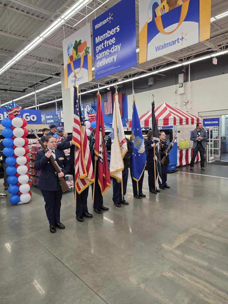 Preparing to present the Colors.