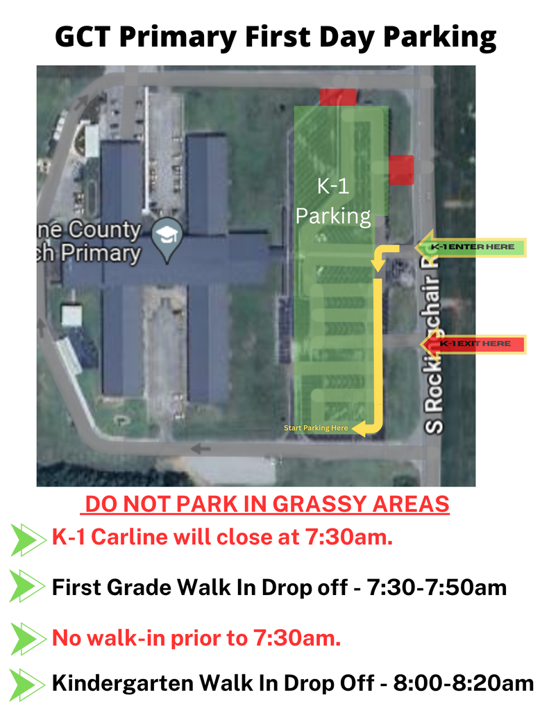 K-1 Parking Morning August 12, 2026