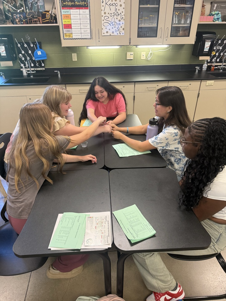 students working 