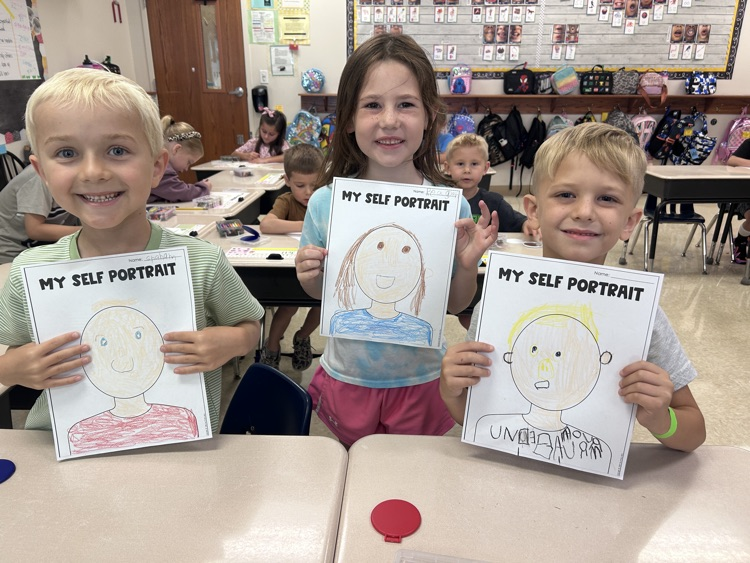 self portraits of students