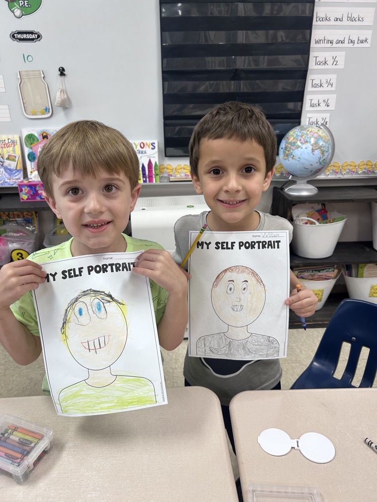 self portraits of students
