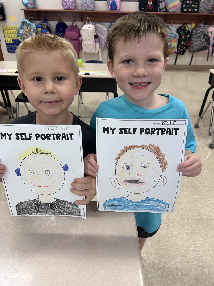 self portraits of students