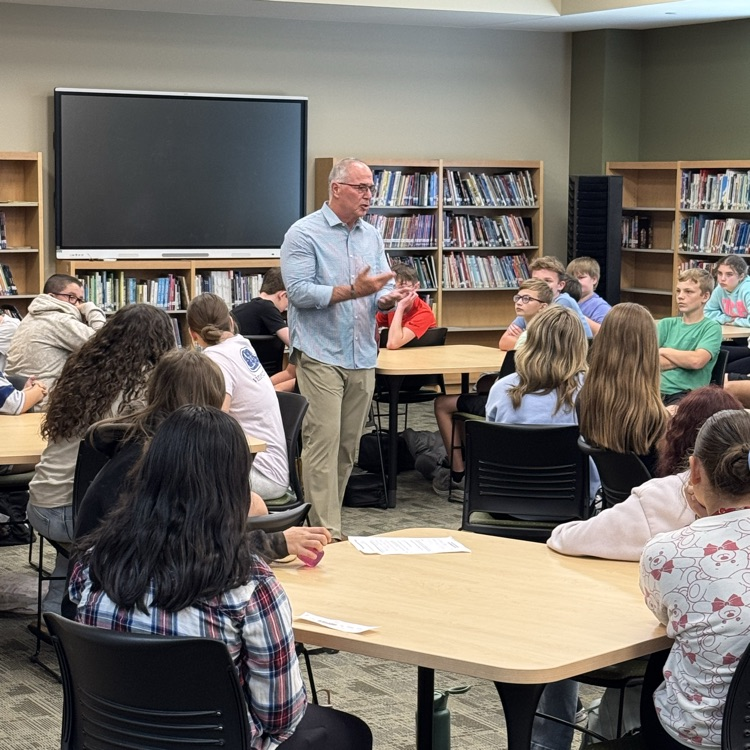 Ty to Mr Gene Weeks and Mr Michael Todd for speaking to the Jr High Careers classes about job opportunities in the field of Education. Great Day To Be A Jr Eagle! 🦅 💚💛