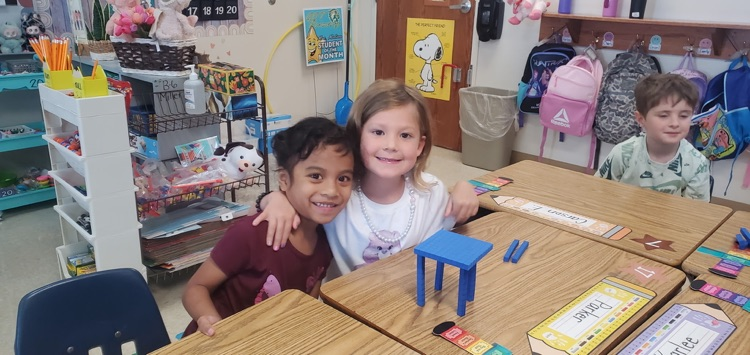 Mrs Melissa's class has been working on sorting objects. Today we listened to the read aloud If I Built A School. We sorted objects and worked together to build our own parts of a school with a little imagination!