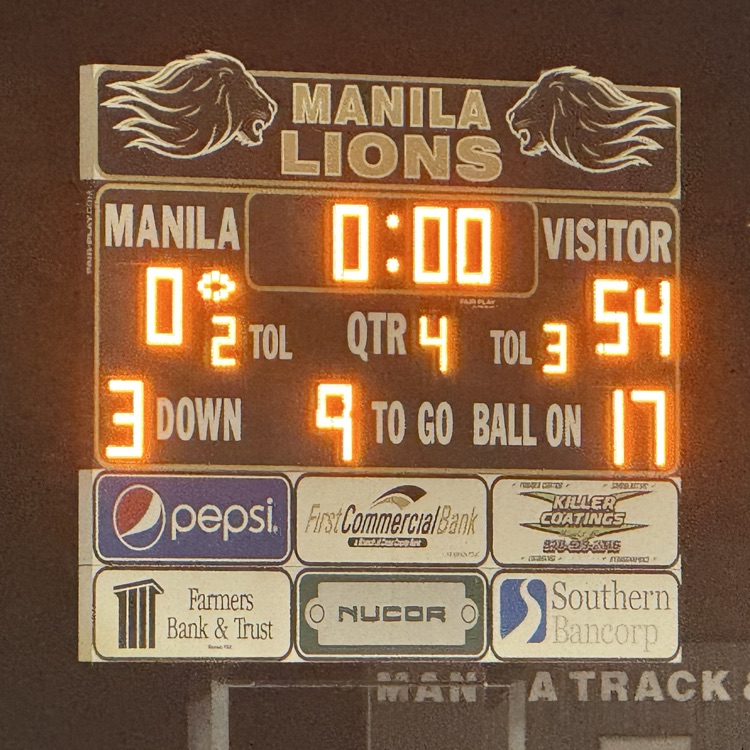 Great Job GCTJHS Eagle Football!  Eagles beat the Manila Lions 54--0!  Great Day To Be A Jr Eagle! 🦅 