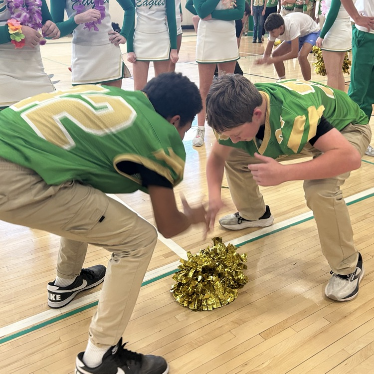 What a GREAT Thursday refreshment at GCTJHS! 🦅 We celebrated our September Students of the Month, recognized our Football, Cheer & Dance teams, and even enjoyed a game! What a way to celebrate our Jr. Eagles! 💚💛 #GreatDayToBeAJrEagle