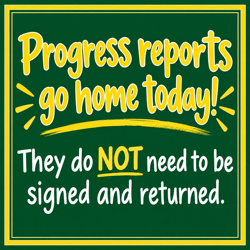 Be sure to ask your child for their Interim Report and take a few minutes to review their progress together. It’s a great opportunity to celebrate successes and talk about any areas where they may need a little extra support.  Great Day To Be A Jr Eagle! 🦅💚💛