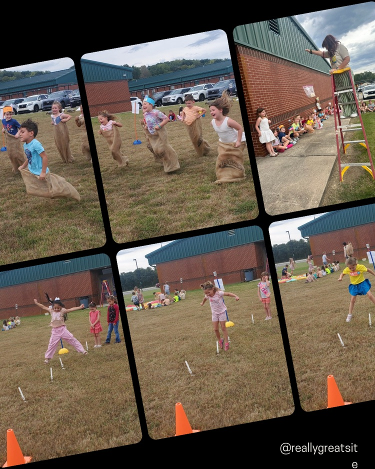 Mrs. Melissa's class had a great time finishing their Knowledge Unit with Nursery Rhyme Olympics and Humpty Dumpty Egg Drop 