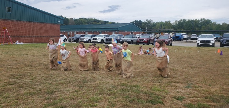 Mrs. Melissa's class had a great time finishing their Knowledge Unit with Nursery Rhyme Olympics and Humpty Dumpty Egg Drop 