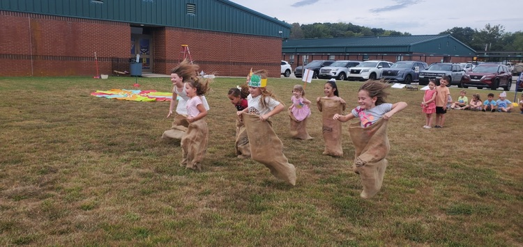 Mrs. Melissa's class had a great time finishing their Knowledge Unit with Nursery Rhyme Olympics and Humpty Dumpty Egg Drop 