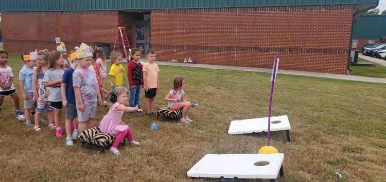 Mrs. Melissa's class had a great time finishing their Knowledge Unit with Nursery Rhyme Olympics and Humpty Dumpty Egg Drop 