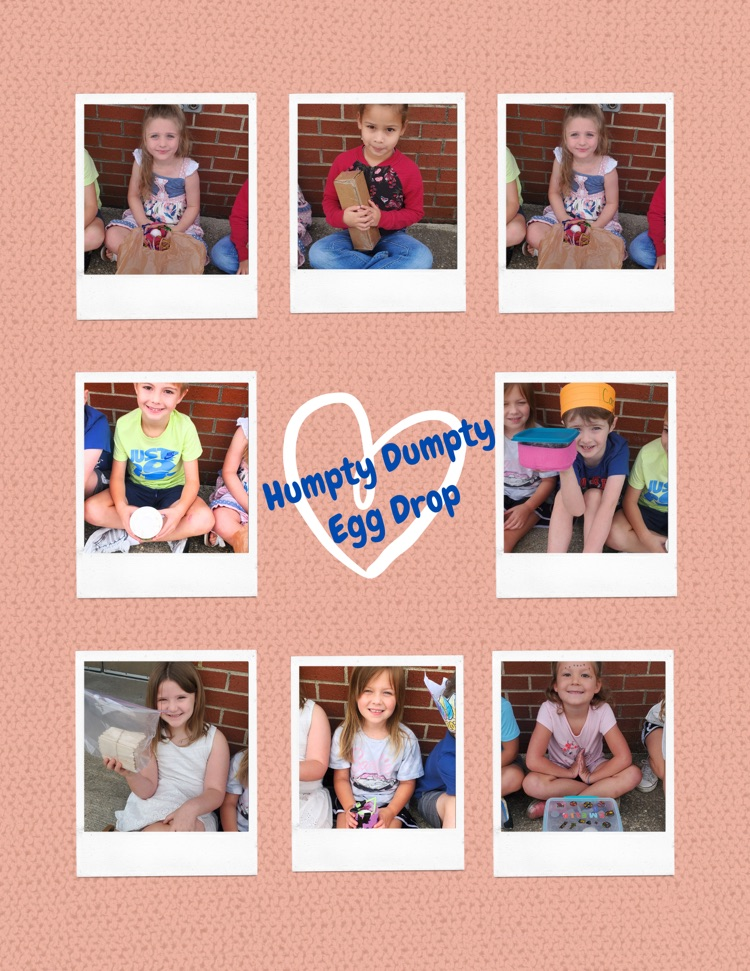 Mrs. Melissa's class had a great time finishing their Knowledge Unit with Nursery Rhyme Olympics and Humpty Dumpty Egg Drop 