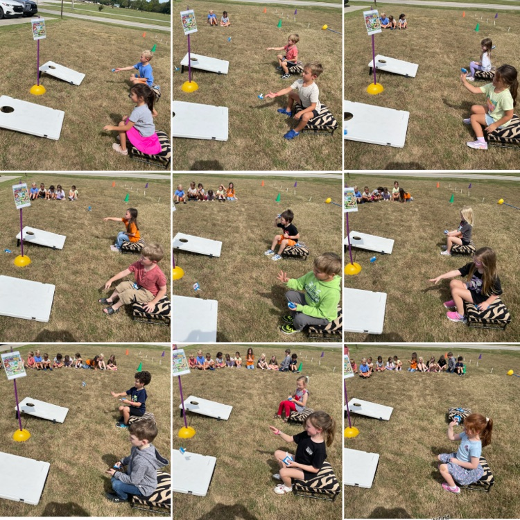 Mrs Elizabeth’s Class ended their unit on Nursery Rhymes & Fables, with the culminating event, Nursery Rhyme Olympics. Students created Egg Drop Containers & competed in various games & activities. It was a great day.