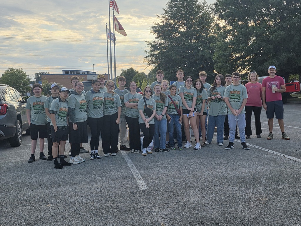 Cadets getting ready to clean up Paragould 