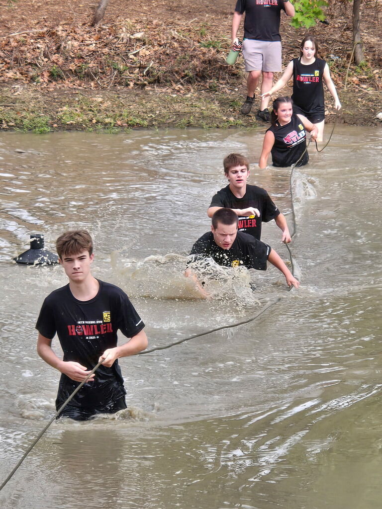 pond trudge