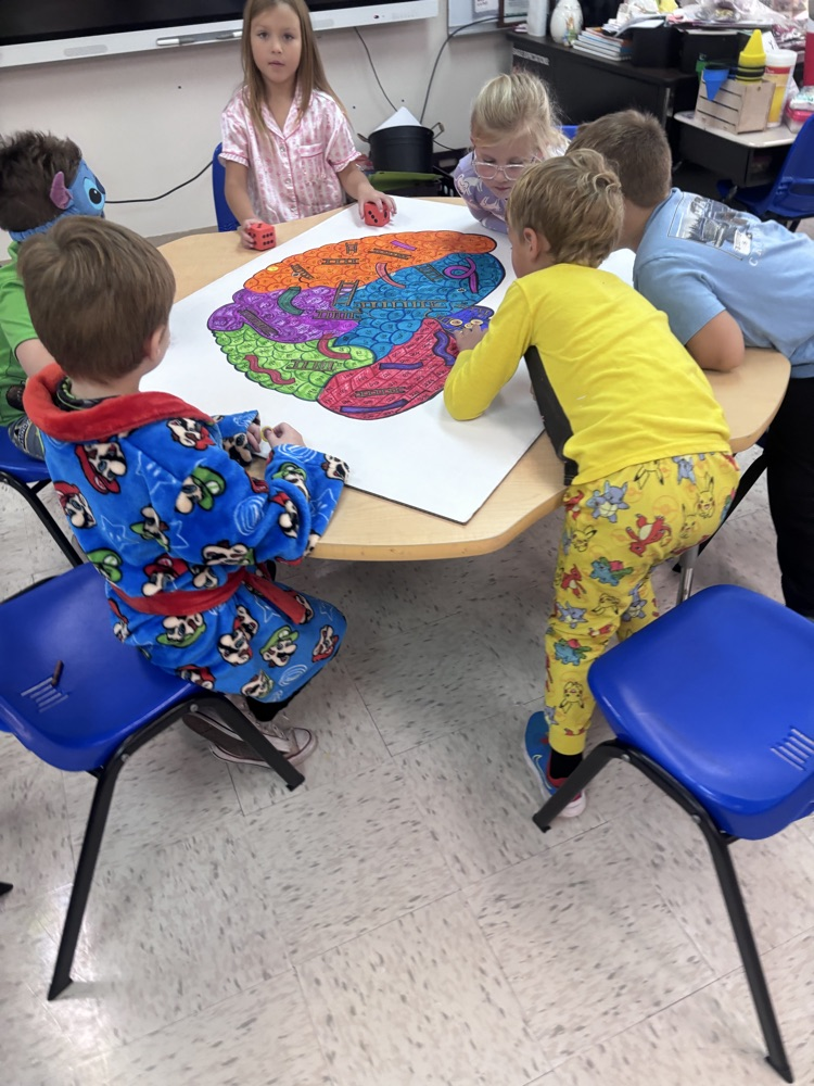 Art meets science! Mrs. Hanna’s class explored the human body through hands-on centers in the art room. What a fun way to combine creativity and learning!