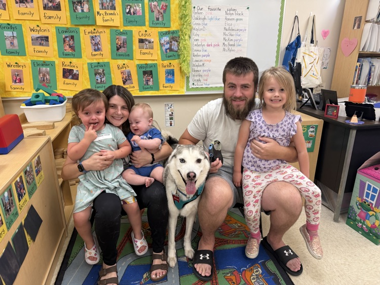 Also, these are our families that came this week to share pets with us for Pet Week