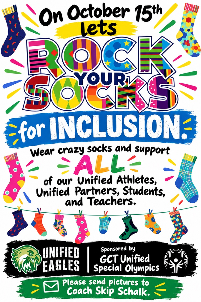 October 15th Rock Your Socks for Inclusion