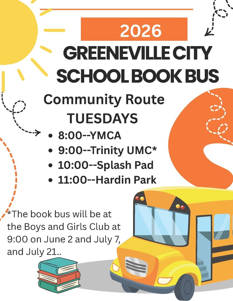 Summer Book Bus Schedule