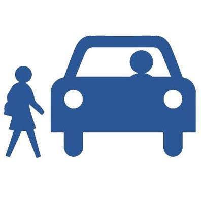 The logo represents the CarRiderPro student pickup and dismissal management system.