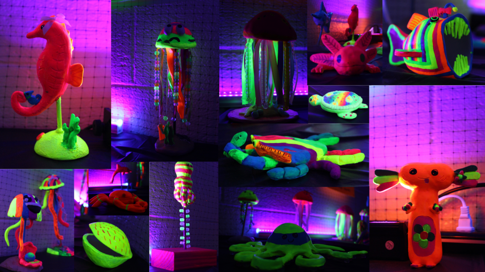 glow gallery ghs tv sculptures