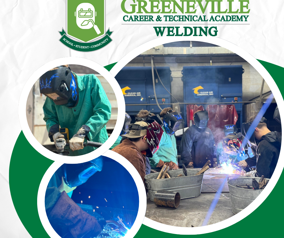 GCTA Students Welding