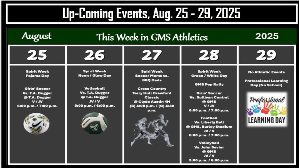 Week of august 25th