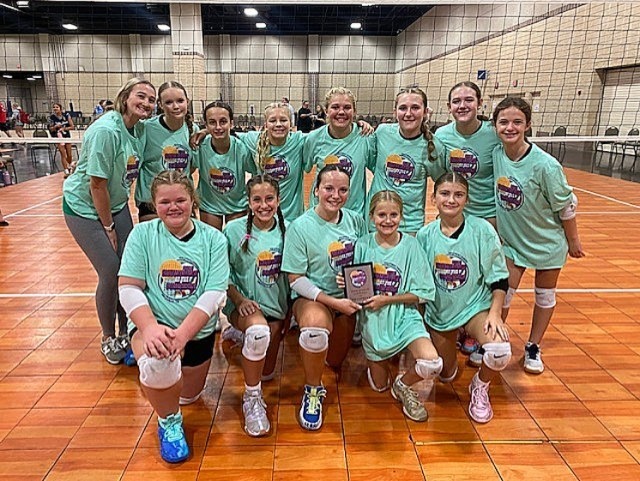 JV Volleyball Team champs