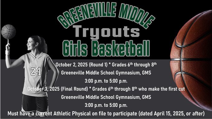 Girls basketball tryouts