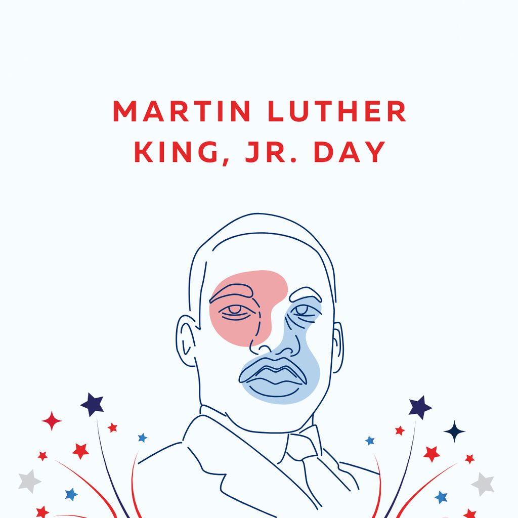 Minimalist Martin Luther King, Jr