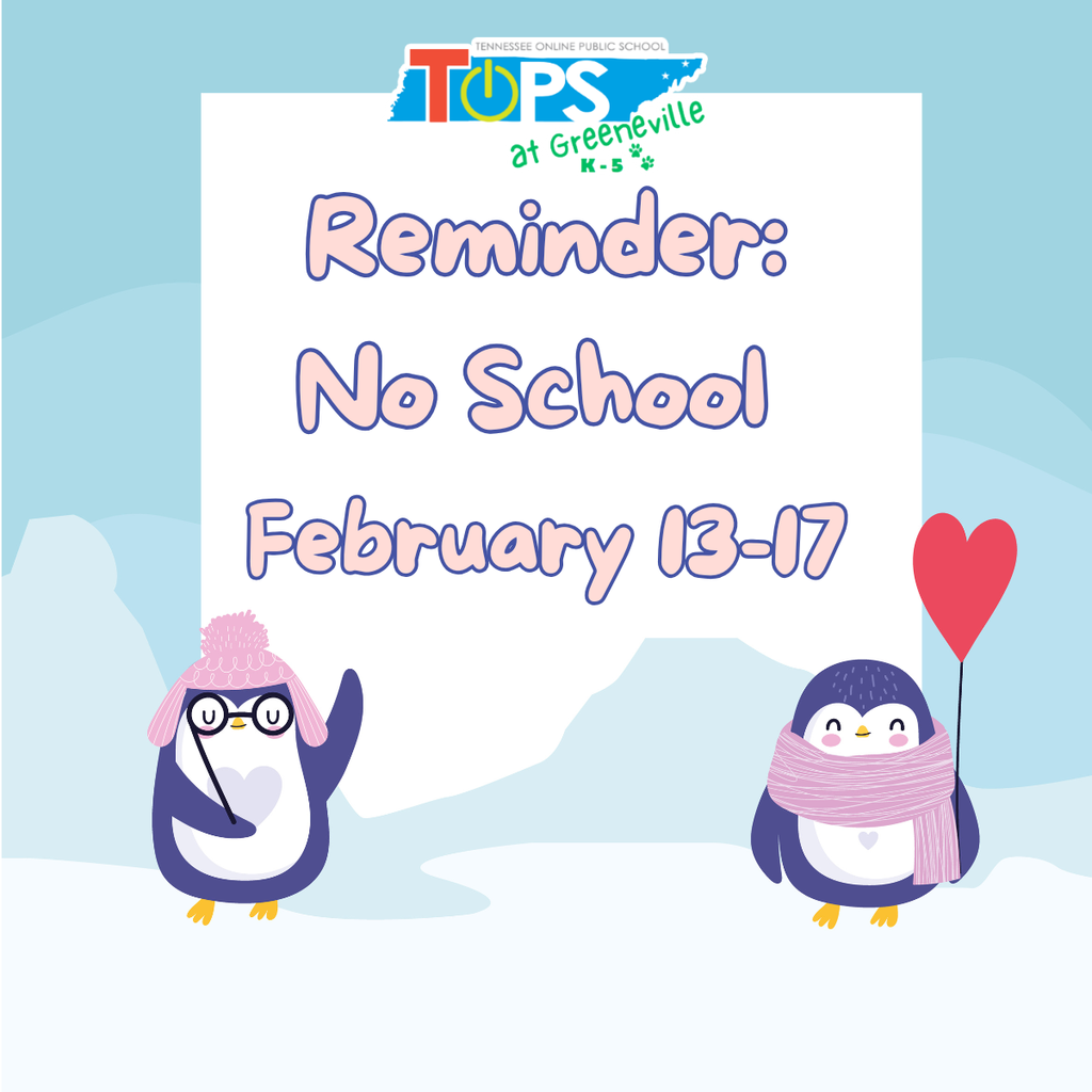 Tennessee Online Public School Break Announcement