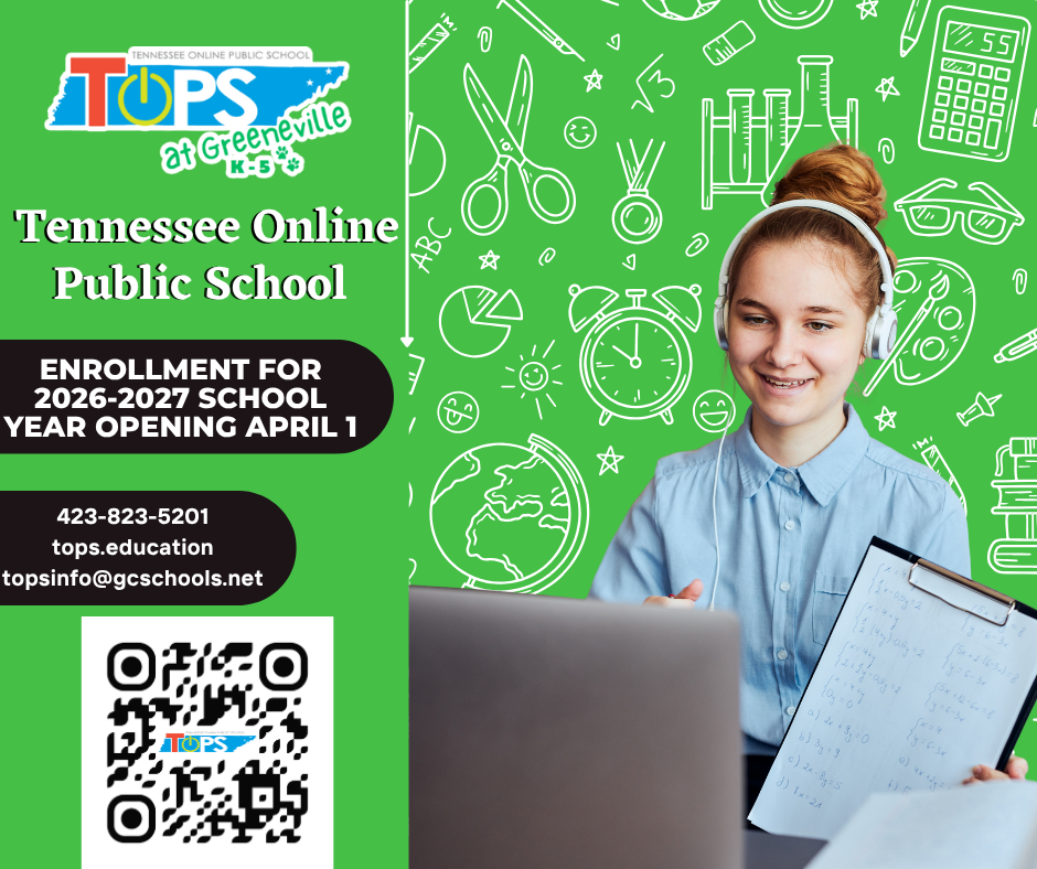 2026 -2027 Tennessee Online Public School Enrollment Opening April 1, 2026