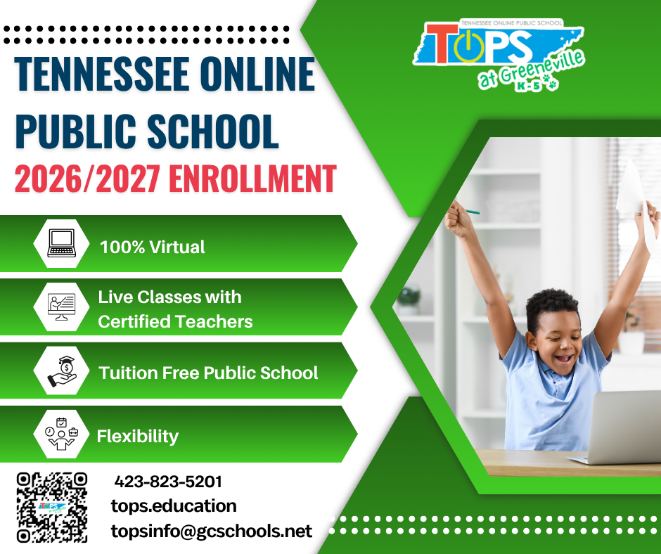 2026 -2027 Tennessee Online Public School Enrollment Open