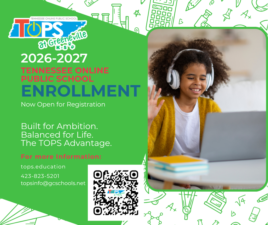 2026-2027 Tennessee Online Public School Enrollment Open