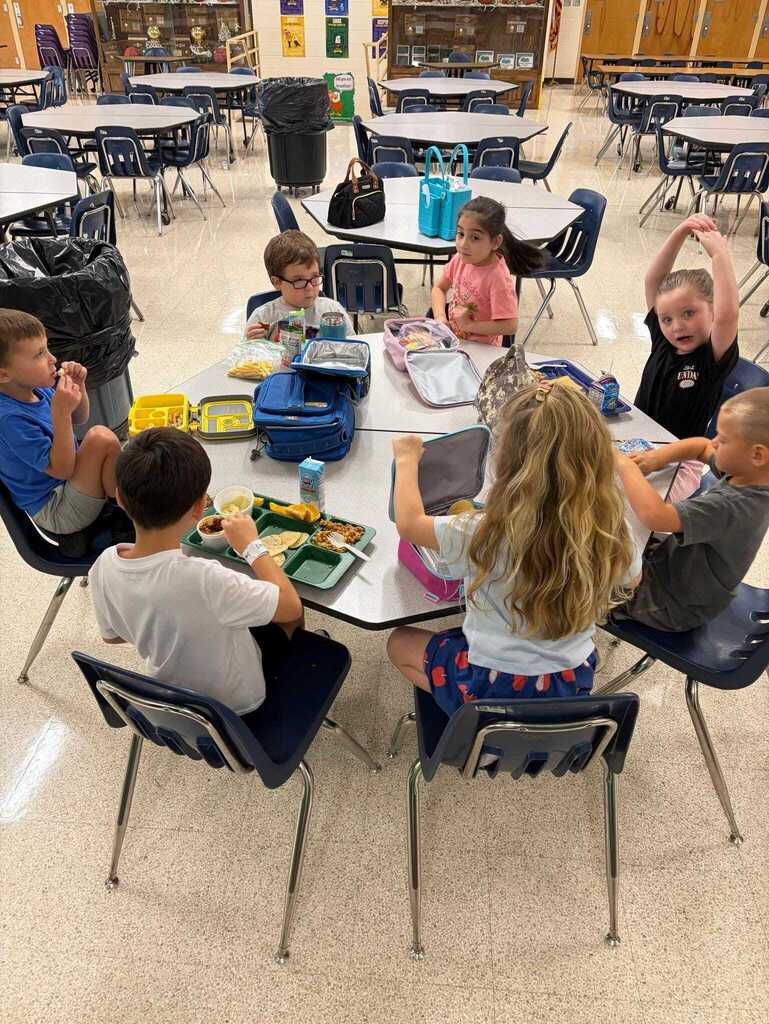 Kinders eating