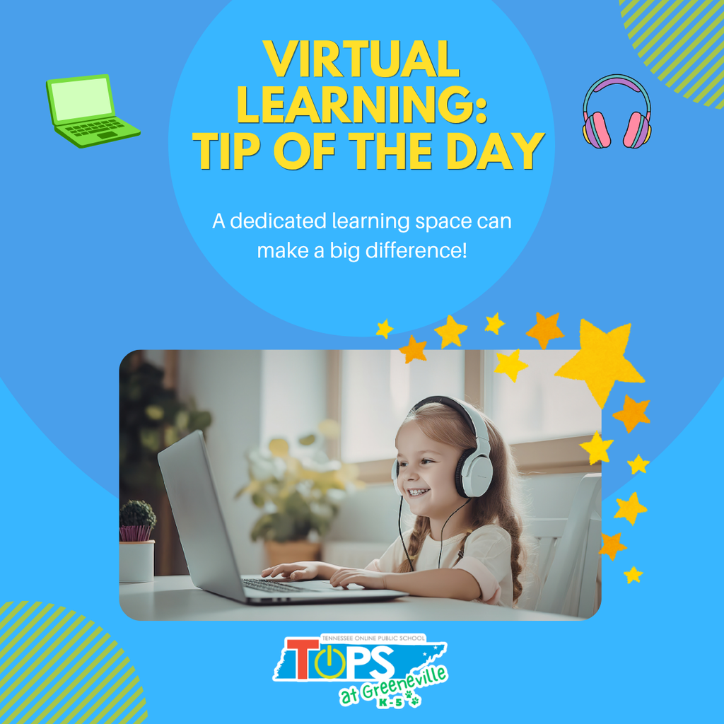 Tennessee Online Public School Virtual Learning Tip of the Day