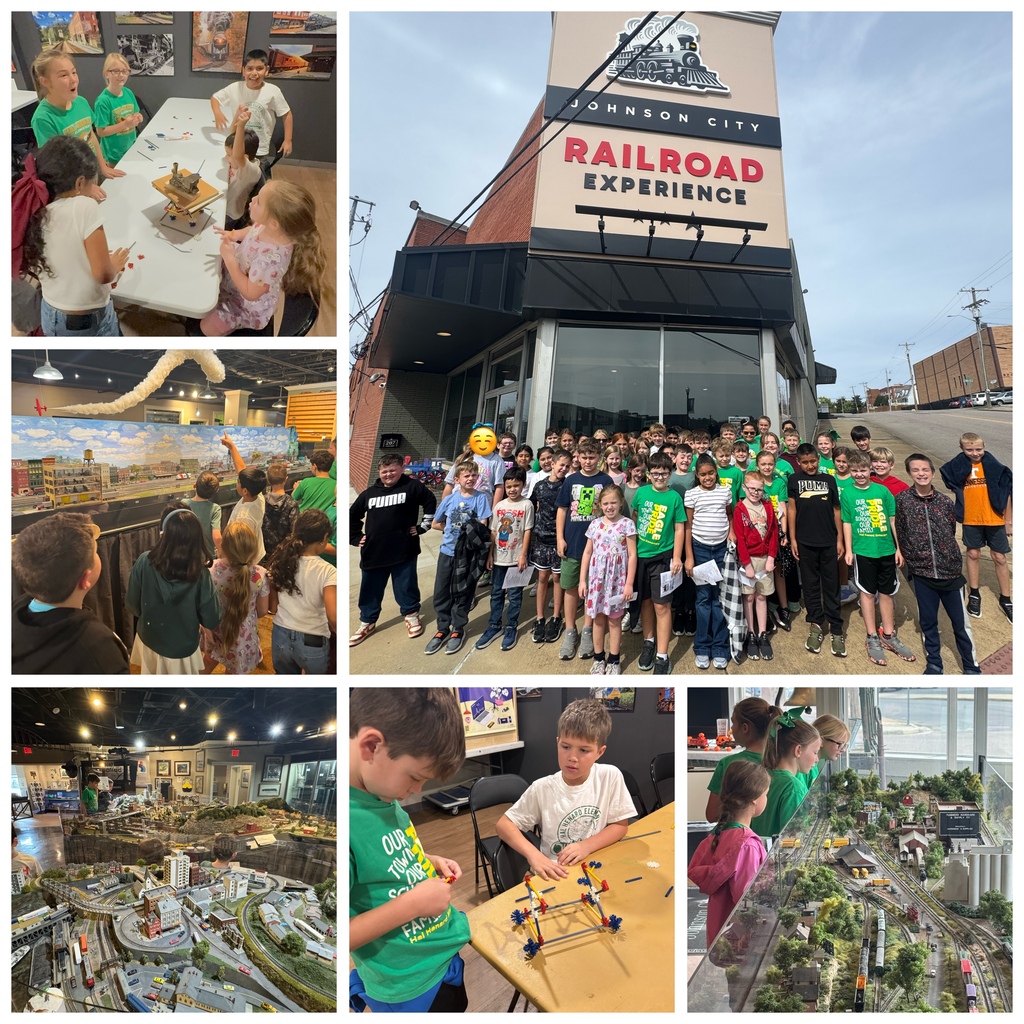 3rd grade railroad experience field trip photos